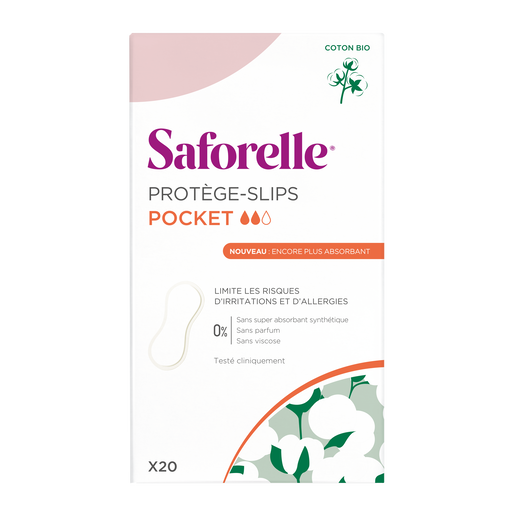 Protège-slips Pocket Coton BIO, , medium